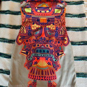 Mara Hoffman silk bright boho pattern dress Size 2